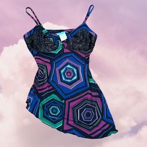 Marciano Vintage y2k beaded top 

#coquette #truevintage #cargo #grunge #fairy